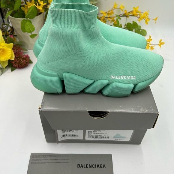 Women’s Balenciaga speed, 2.0, sneakers size 9 made in Italy. - Picture 6 of 10